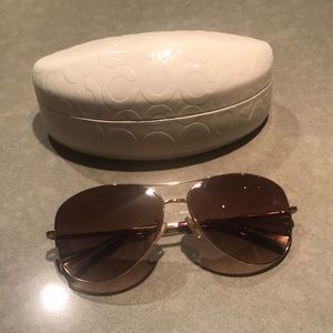 Coach Aviator Sunglasses